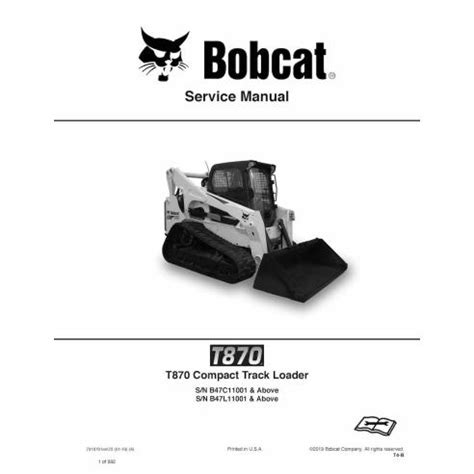 t870 skid steer specs|bobcat t870 service manual.